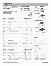 DataSheet IXFV12N120P pdf